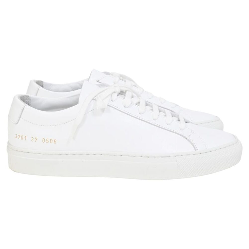 Common Projects Achilles Low-Top Sneakers in White Leather